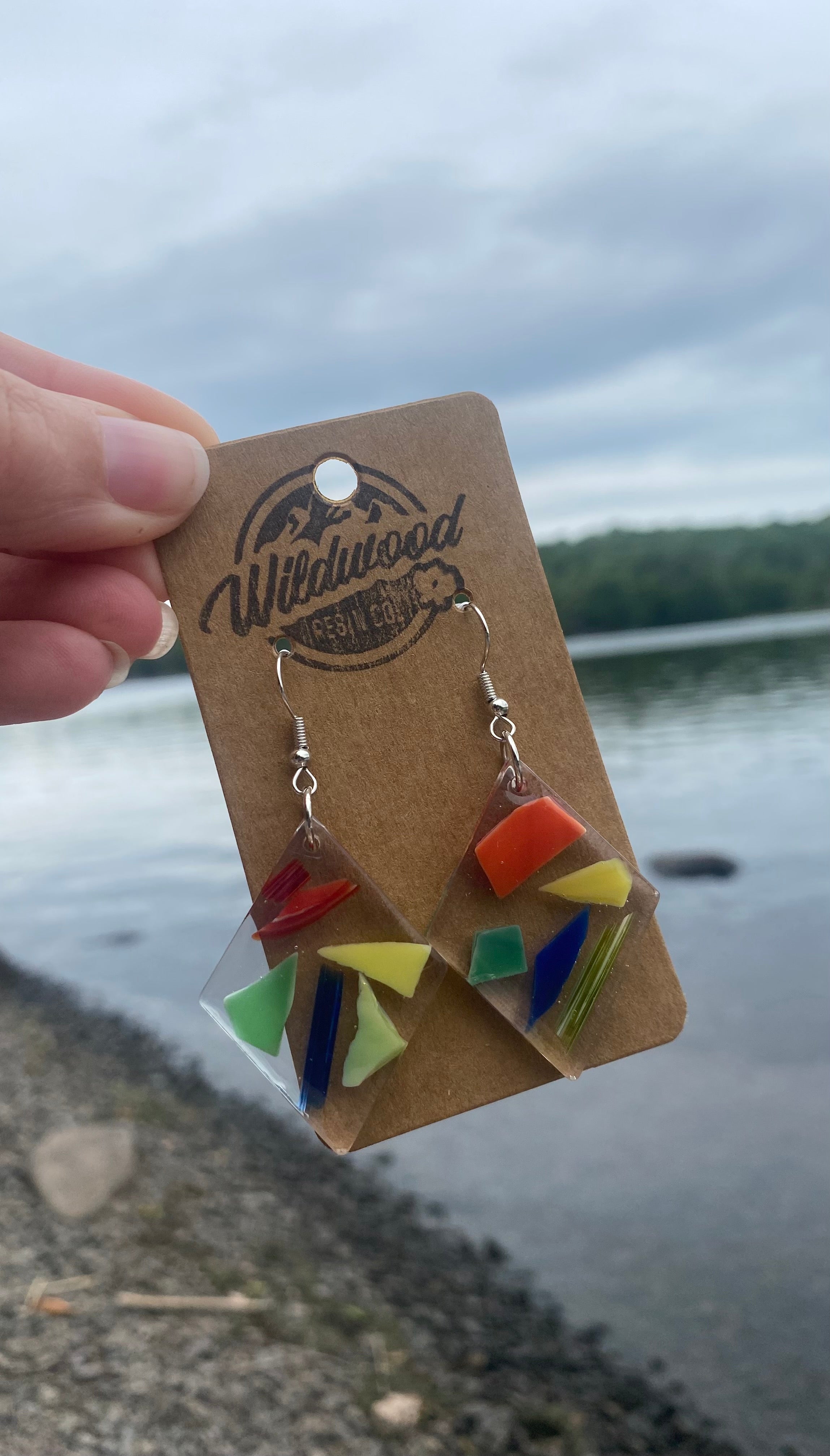 Stained Glass earrings
