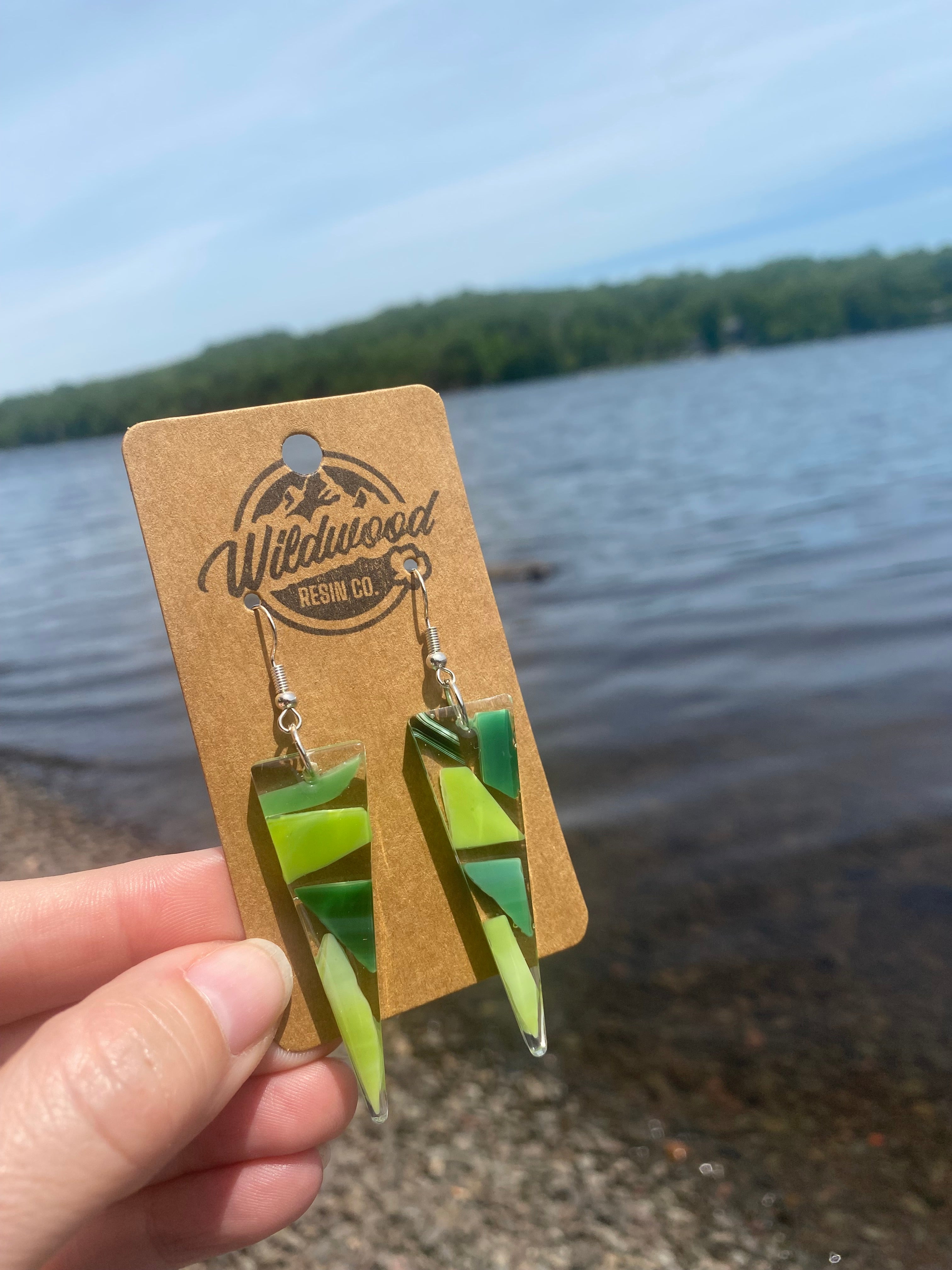 Stained Glass Earrings