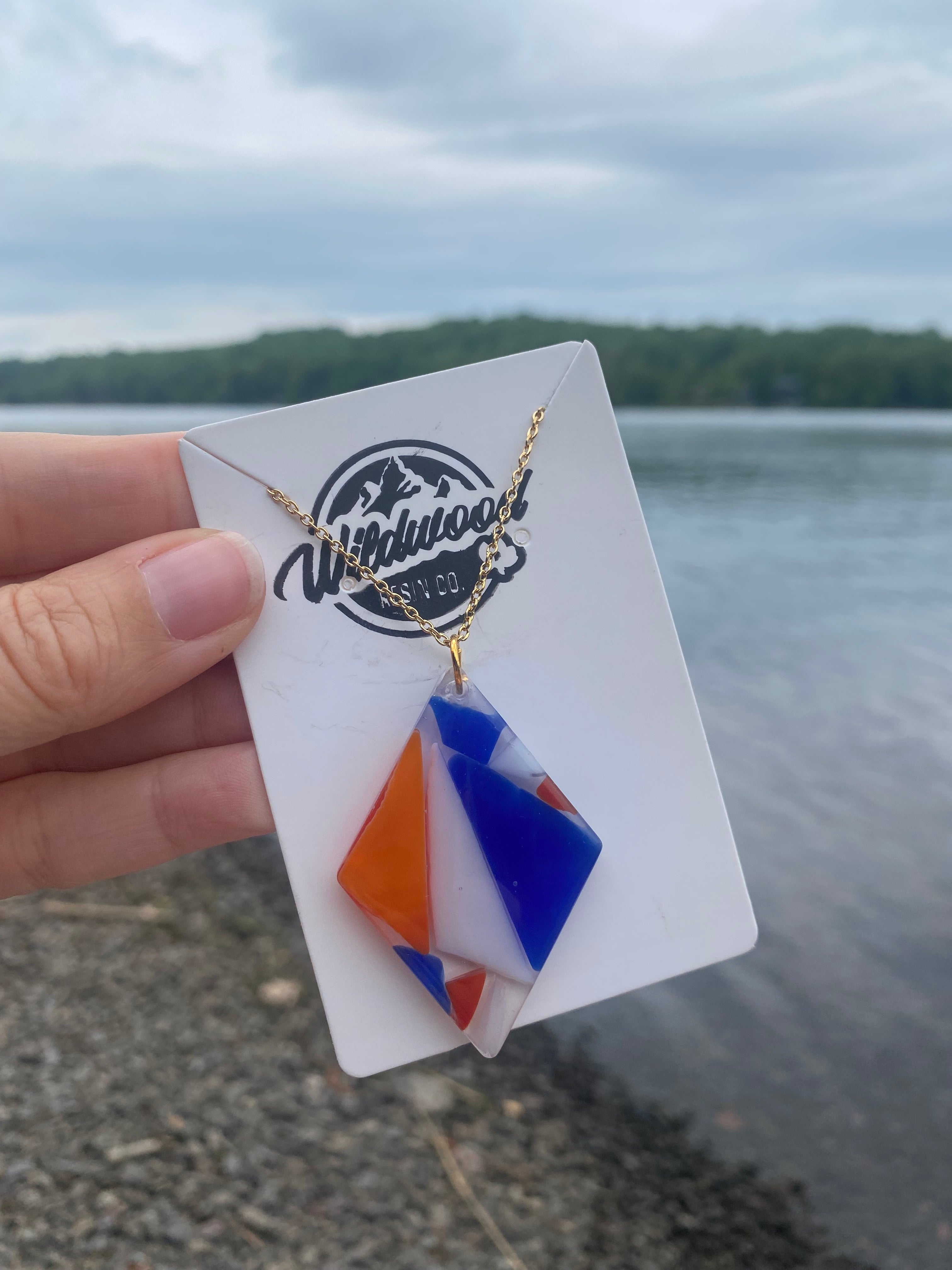 Stained Glass necklace