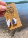 Stained glass earrings